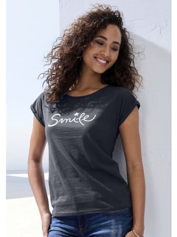 Beach Time T-Shirt in navy