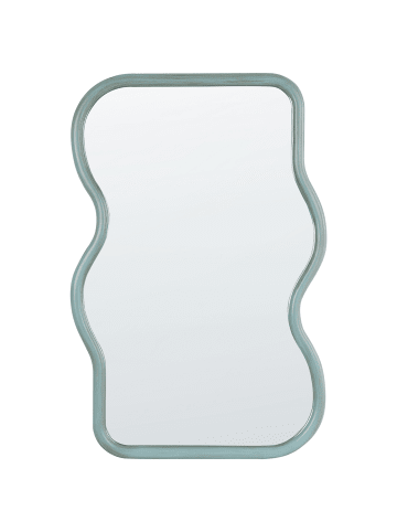 Beliani Wandspiegel RONNET in Blau - (W) 60 x (H) 90 x (L) 3 cm Vertikal