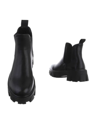 Ital-Design Stiefelette in Schwarz