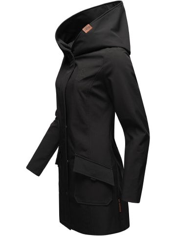 Marikoo Softshellmantel Mayleen in Black