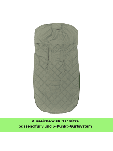 fillikid Sommerfußsack Light Big 100x50 cm Exklusiv in Salbei