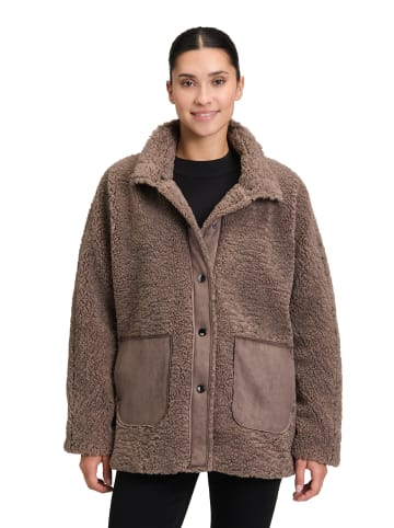 Betty Barclay Outdoorjacke mit Plüsch in Braun