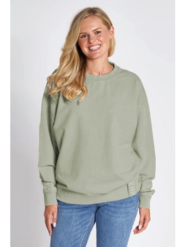 ZHRILL Sweatshirt ZHMINSA OLIVE in OLIVE