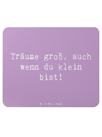 Mr. & Mrs. Panda Mauspad Spruch Alleine schlafen lernen mit Spruch in Lavendeltraum