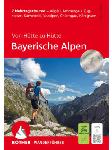 Bergverlag Rother Buch - Von Hütte zu Hütte - Bayerische Alpen
