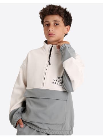 SOLANG Freizeitanzug in Grau-Beige