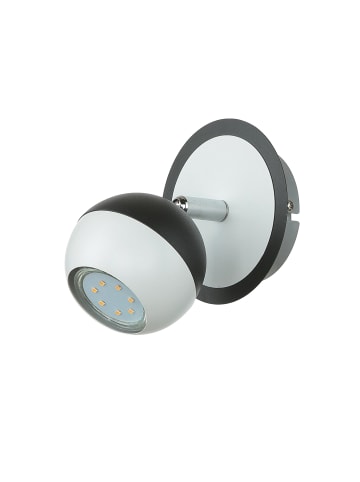 Licht-Erlebnisse Spot Strahler (B)11 x (H)12.7 cm in Schwarz Weiß