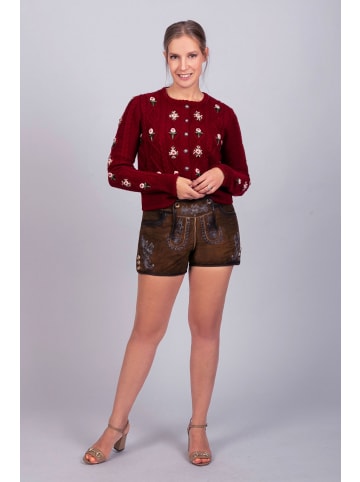 Edelnice Edelnice Strickjacke Lucia bordeaux in bordeaux