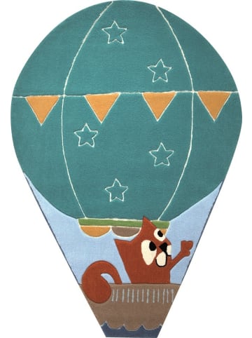 ESPRIT Kinderteppich Balloon in blau grün