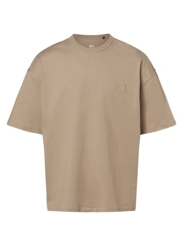 Alpha Industries T-Shirt in taupe