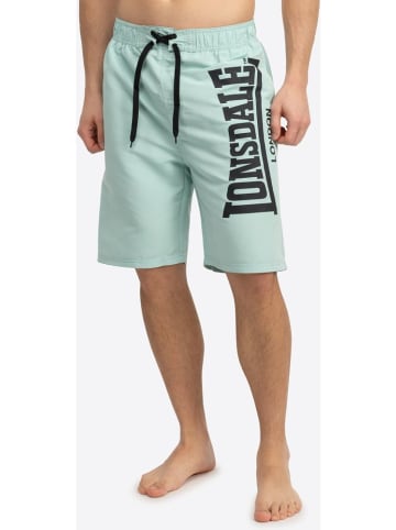 Lonsdale Short "Radmoor Beachshorts Normale Passform" in Blau