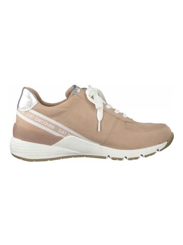 Marco Tozzi Sneaker in Beige/Weiß
