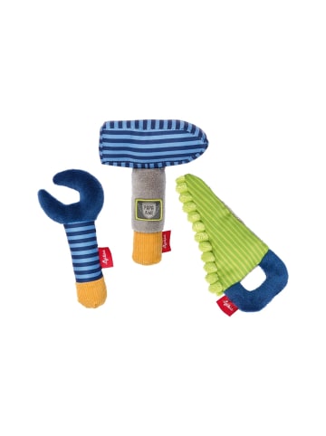 Sigikid Aktiv-Greifling Werkzeug-Set 7 senses in mehrfarbig