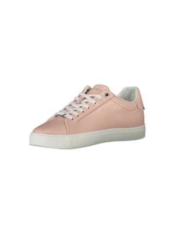 Calvin Klein Rosa Leder-Sneaker