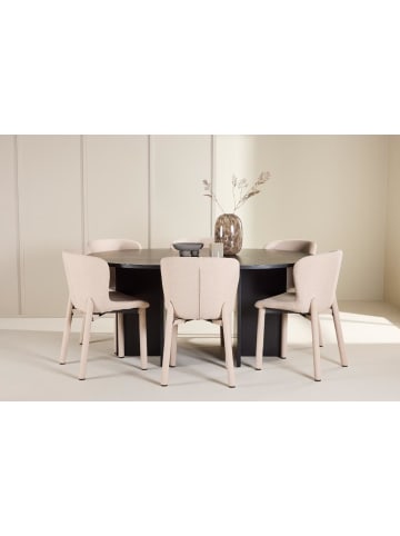 ebuy24 Schwarz 120 x 120 cm