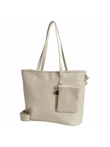 Seidenfelt Selje - Shopper 43 cm (black) in cream