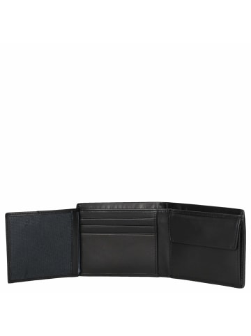 Esquire New Silk - Geldbörse 9cc 11 cm CARDSAFE (black) in schwarz