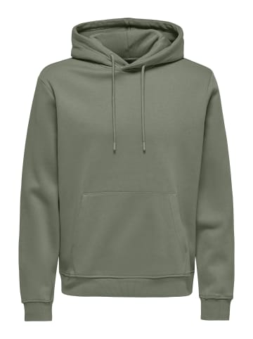 ONLY & SONS Kapuzenpullover in Castor Gray