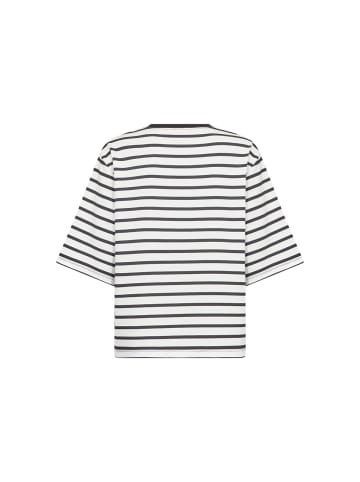 soyaconcept T-Shirt in weiß schwarz