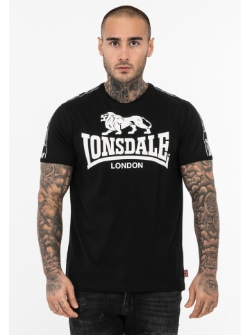 Lonsdale T-Shirt "Stour" in Schwarz