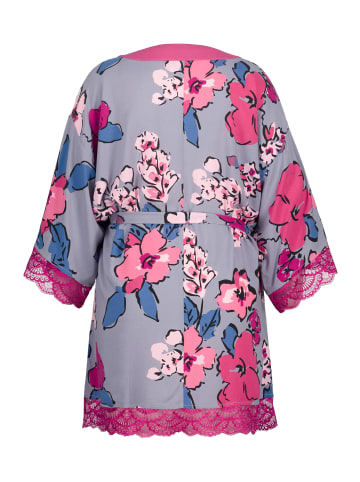 Ulla Popken Kimono in grau