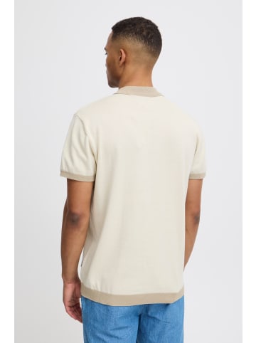BLEND Poloshirt BHPolo knitted in Beige