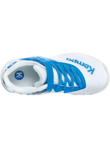 Kempa Hallen-Sport-Schuhe Wing 2.0 Junior in weiß/fair blau