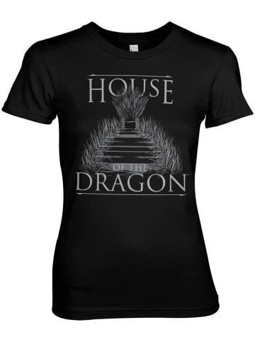 House Of The Dragon Shirt "Girly Tee" in Schwarz