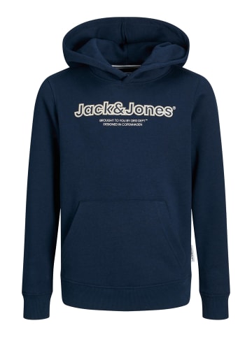 JACK & JONES Junior Hoodie 'Lakewood' in blau