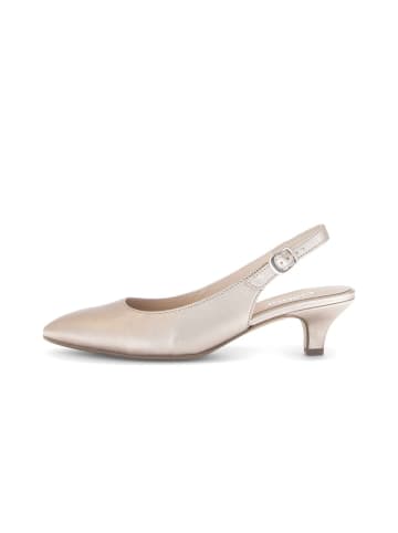 Gabor Slingpumps in gold