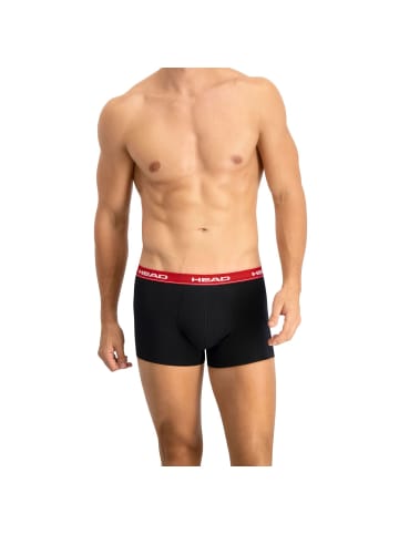 HEAD Boxershorts 5er Pack in Schwarz mit Kontrastbund