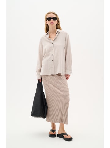 InWear Langarm - Hemd SannieIW Oversize fit in Haze Melange
