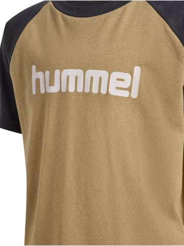 Hummel T-Shirt Hmljr Logo Kinder in CORNSTALK