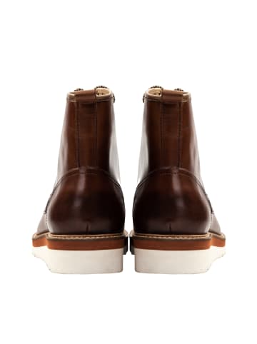 DreiMaster Klassik Herren Schnürboots in Kamel