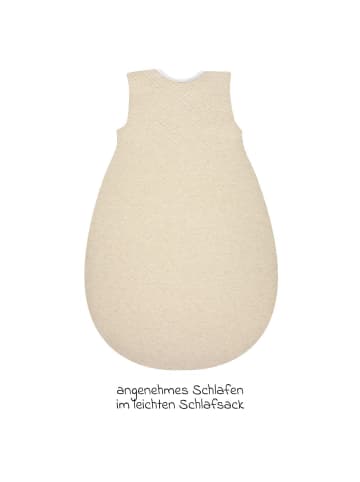 Alvi Kugelschlafsack Mäxchen Light - Special Fabric in beige