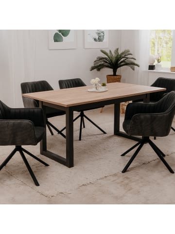 CALICOSY Tisch DENVER in Eichenholz - (W)200 x (H)75 x (L)90 cm
