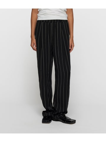 10Days Flowy Pants Pinstripe in Black