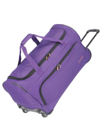 travelite Basics Fresh - Rollenreisetasche 89L 71 cm (gelb) in lila