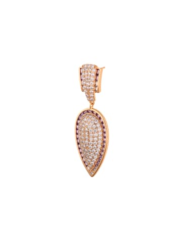 gaya Women Earrings in Rose Gold Violet