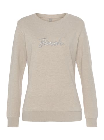 Bench Sweatshirt in beige meliert