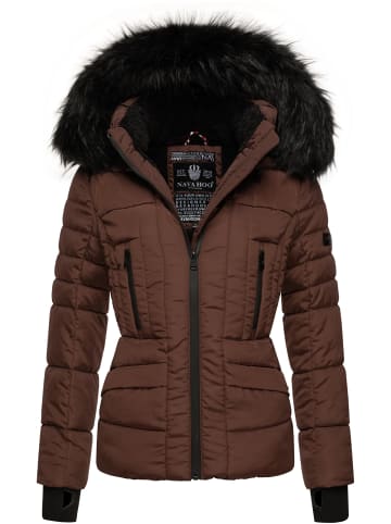 Navahoo Winterjacke Adele in Chocolate