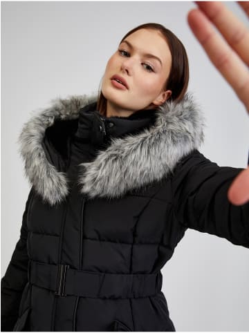 orsay Winterjacke in Schwarz