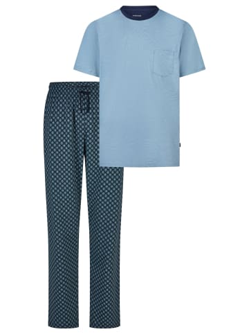 Ammann Schlafanzug Mix & Match in Copen blue
