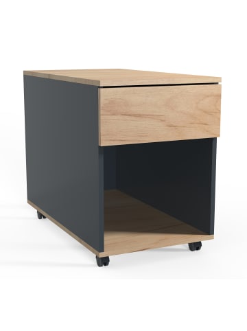VCM Rollcontainer Bürocontainer Dalosa 1 Schublade in Anthrazit