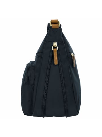 BRIC`s X-Bag Shopper M - Schultertasche 34 cm (poppy) in ocean blue