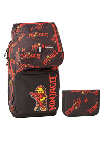 LEGO® Bags Schulrucksack Set Maxi Plus in red
