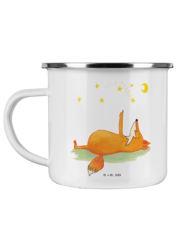 Mr. & Mrs. Panda Tasse Fuchs Sterne ohne Spruch in Weiß