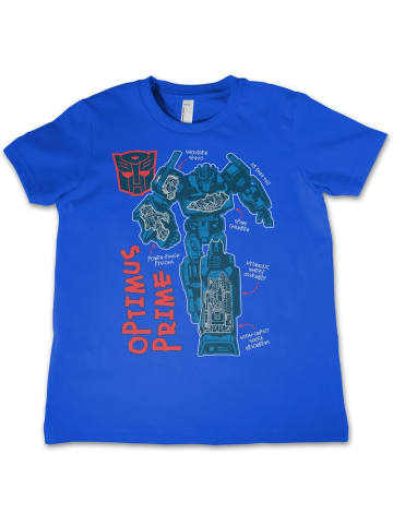 Transformers Shirt "Transformers Optimus Prime Kids Tee" in Blau