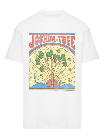 F4NT4STIC Oversize T-Shirt US National Parks Joshua Tree in weiß
