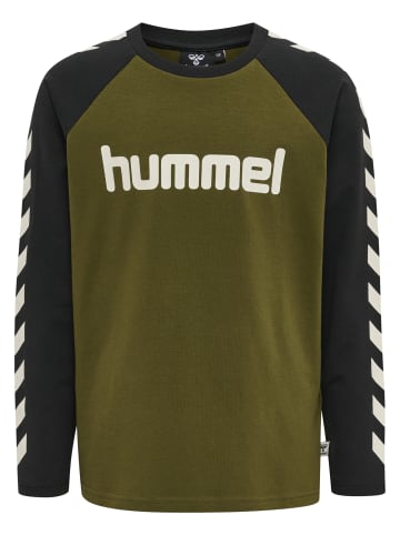 Hummel Hummel T-Shirt Hmlboys Lebensstil Jungen in DARK OLIVE